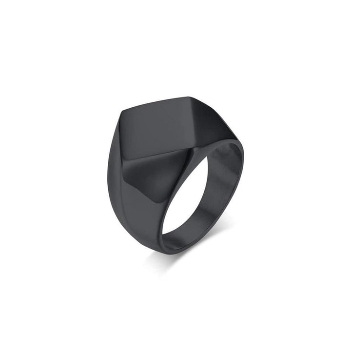 CimarroneAMX Negro / 8 Anillo Rombo Elegante