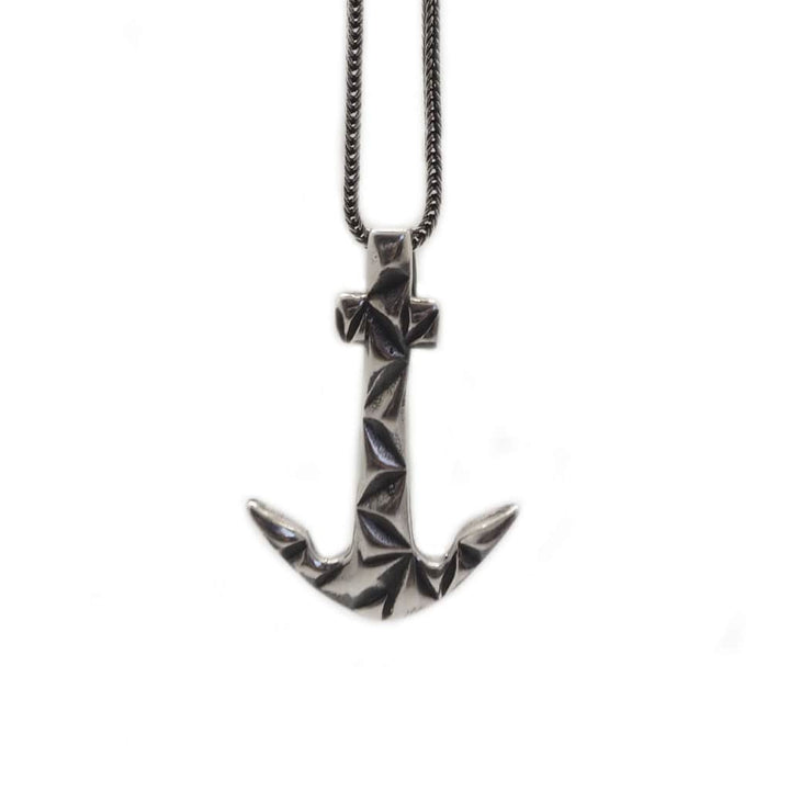 CimarroneAMX Plata .925 Dije Ancla Pequeña Minimalista Elegante