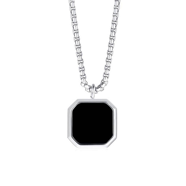 CimarroneAMX Plateado Collar Onix