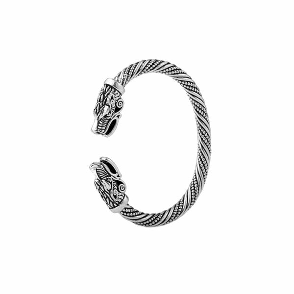 CimarroneAMX Pulsera Brazalete Vikingos Dragon Nórdico