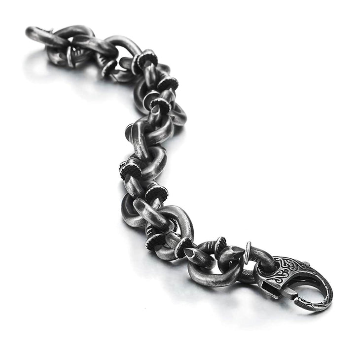 CimarroneAMX Pulsera Clavo Grueso a medida