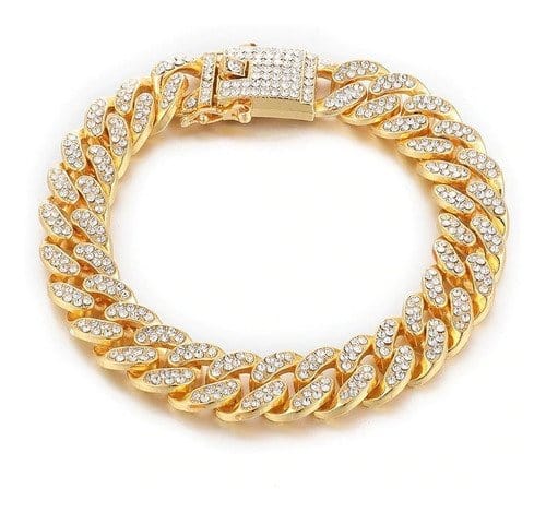 CimarroneAMX Pulsera cubana diamantada