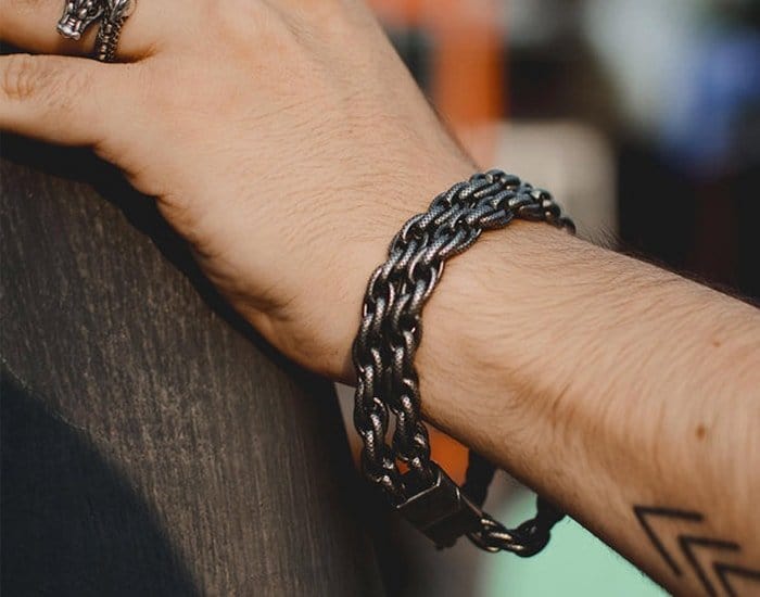 CimarroneAMX Pulsera Doble Cadena