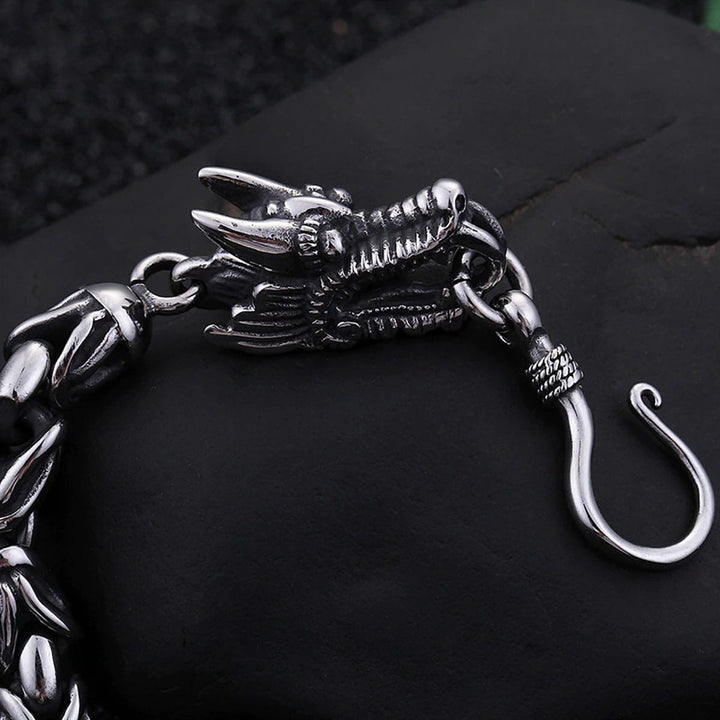 CimarroneAMX Pulsera Dragón Doble Titanio