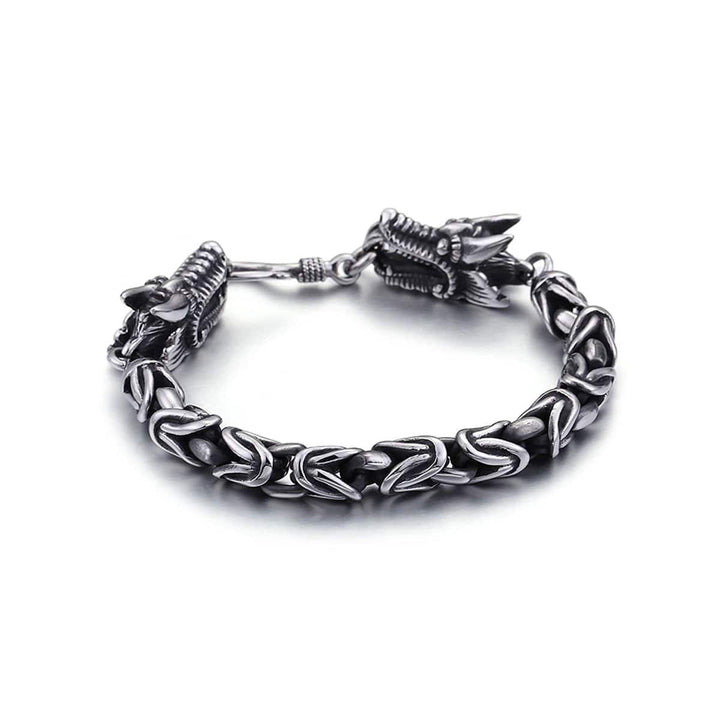 CimarroneAMX Pulsera Dragón Doble Titanio