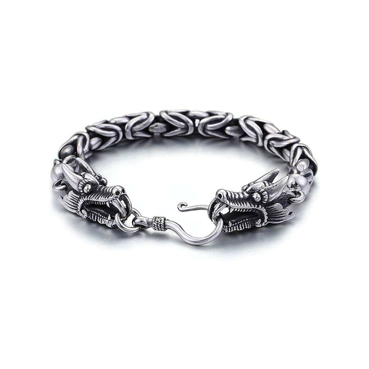 CimarroneAMX Pulsera Dragón Doble Titanio