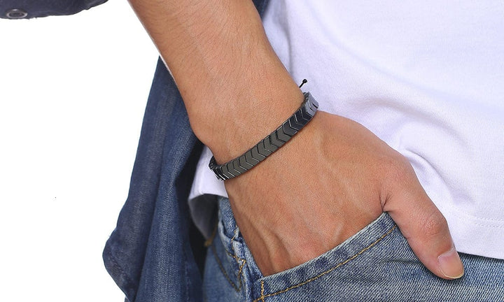 CimarroneAMX Pulsera Flecha Hematita