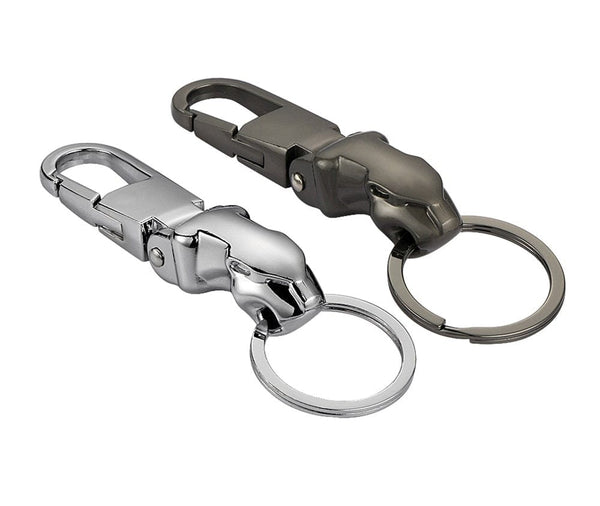 CimarroneMX llavero llavero jaguar acero inoxidable