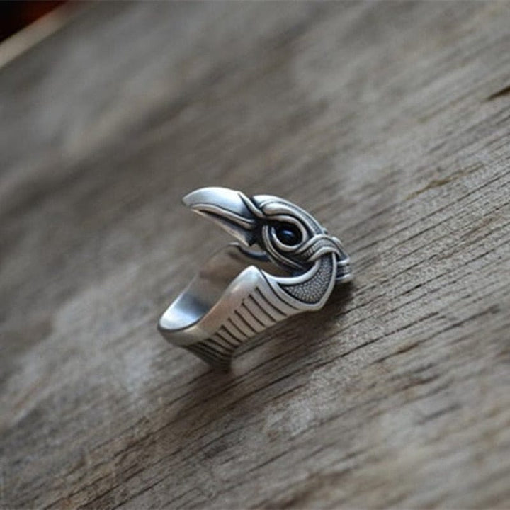 CimarroneMX Ropa y accesorios Anillo Cuervo Vikingo