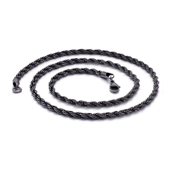 Cadena Espiral cepillado ancient