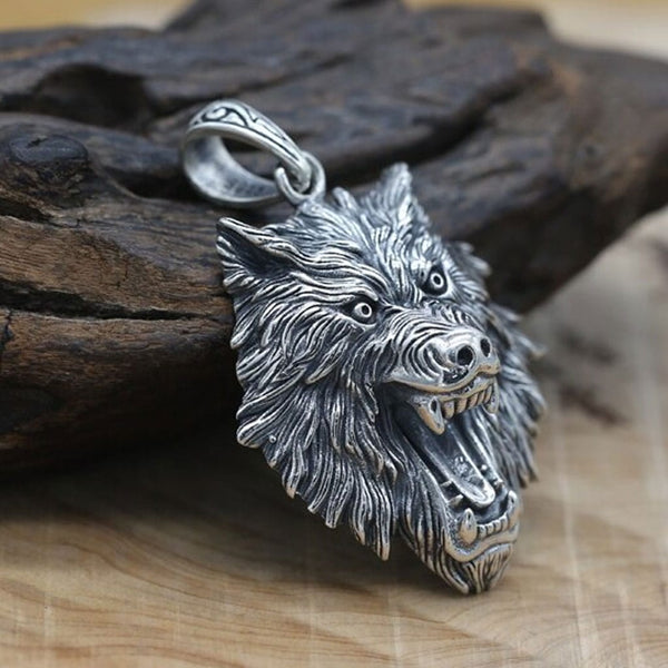 dije leon rabioso en plata 925