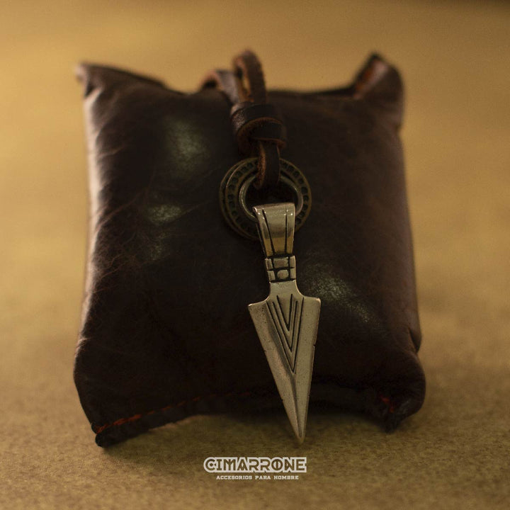 flecha tribal plata 925