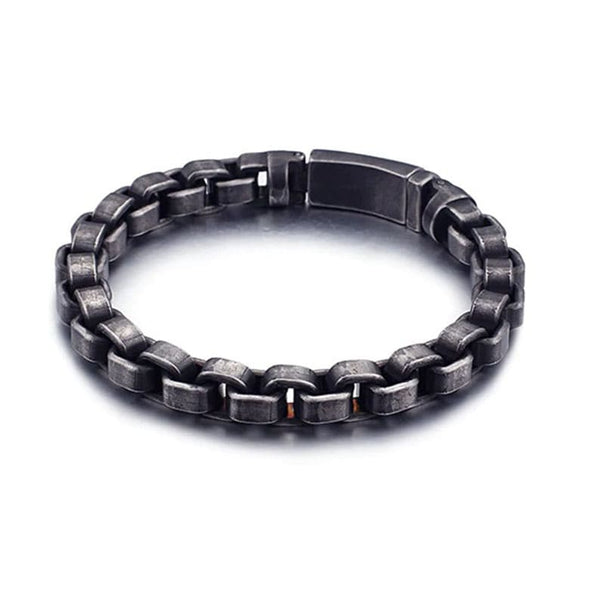 Pulsera estilo rocker ancient antigua acero inoxidable 316L