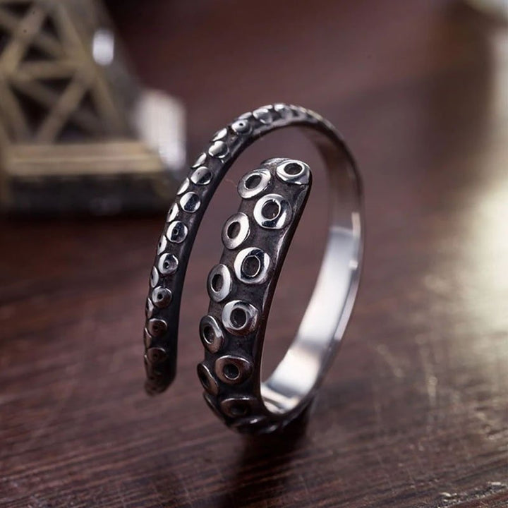 anillo tentaculo pulpo ventosas octopus